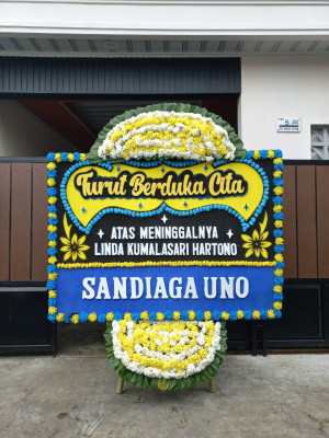 Papan Bunga Duka di Klutuk